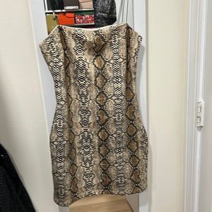 Fashion Nova Animal Print Dress